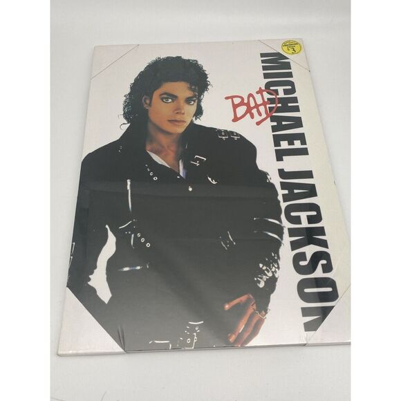 VTG Michael Jackson Print On Heavy Board 11.3 X 15.5‎ Art Rare Ready To Hang - Picture 4 of 5